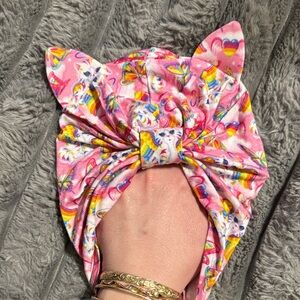 Posh Peanut x Lisa Frank Angel Kitty Hat